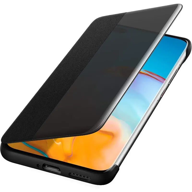 HUAWEI P40 Smart View Flip Case - Black - New Huawei