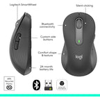 Logitech Signature M650 L Left Wireless Mouse for Large Left Hand Grey - New Logitech