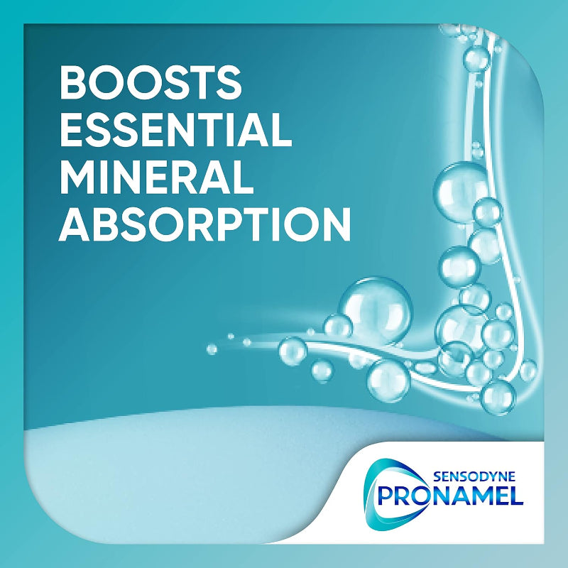 Sensodyne Pronamel Toothpaste Mineral Boost 4x75ml Enamel Repair Peppermint - New The Outlet Shop