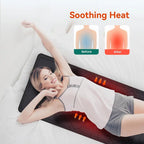 Snailax Full Body Massage Mat Heat 10 Motor Back Massager Pad Relaxation - Like New Snailax
