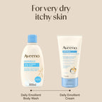 Aveeno Dermexa Night-Time Relief Balm 75 ml for Very Dry Itchy Skin with Prebiotic Triple Oat Complex and Ceramides to Soothe and Strengthen Skin Barrier Overnight