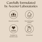 Aveeno Dermexa Night-Time Relief Balm 75 ml for Very Dry Itchy Skin with Prebiotic Triple Oat Complex and Ceramides to Soothe and Strengthen Skin Barrier Overnight