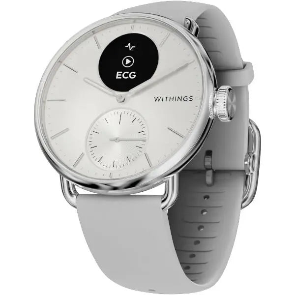 Withings ScanWatch 2 38mm Smartwatch With ECG White - New Withings