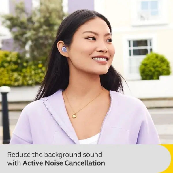 Jabra Elite 4 Wireless Earbuds Active Noise Cancelling Bluetooth Earphones - Lilac - New Jabra