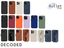 Decoded Silicone And Leather Wallet Cases For Apple iPhone 15/Plus/Pro/Pro Max (New) - The Outlet Shop