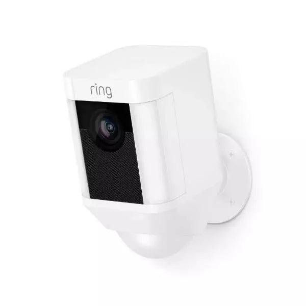 Ring Spotlight Cam Battery Outdoor Security Camera And Spotlight Ring