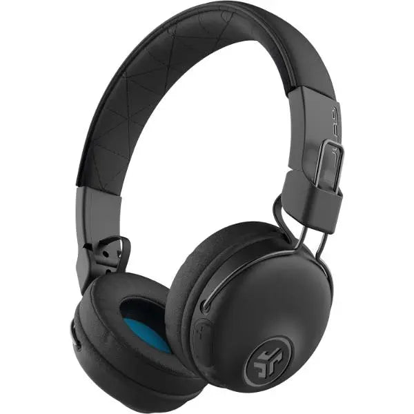 JLab Studio Wiresless Bluetooth On Ear Headphones Black JLab