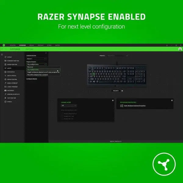 Razer Cynosa Lite Essential Chroma RGB Gaming Keyboard UK Layout Razer