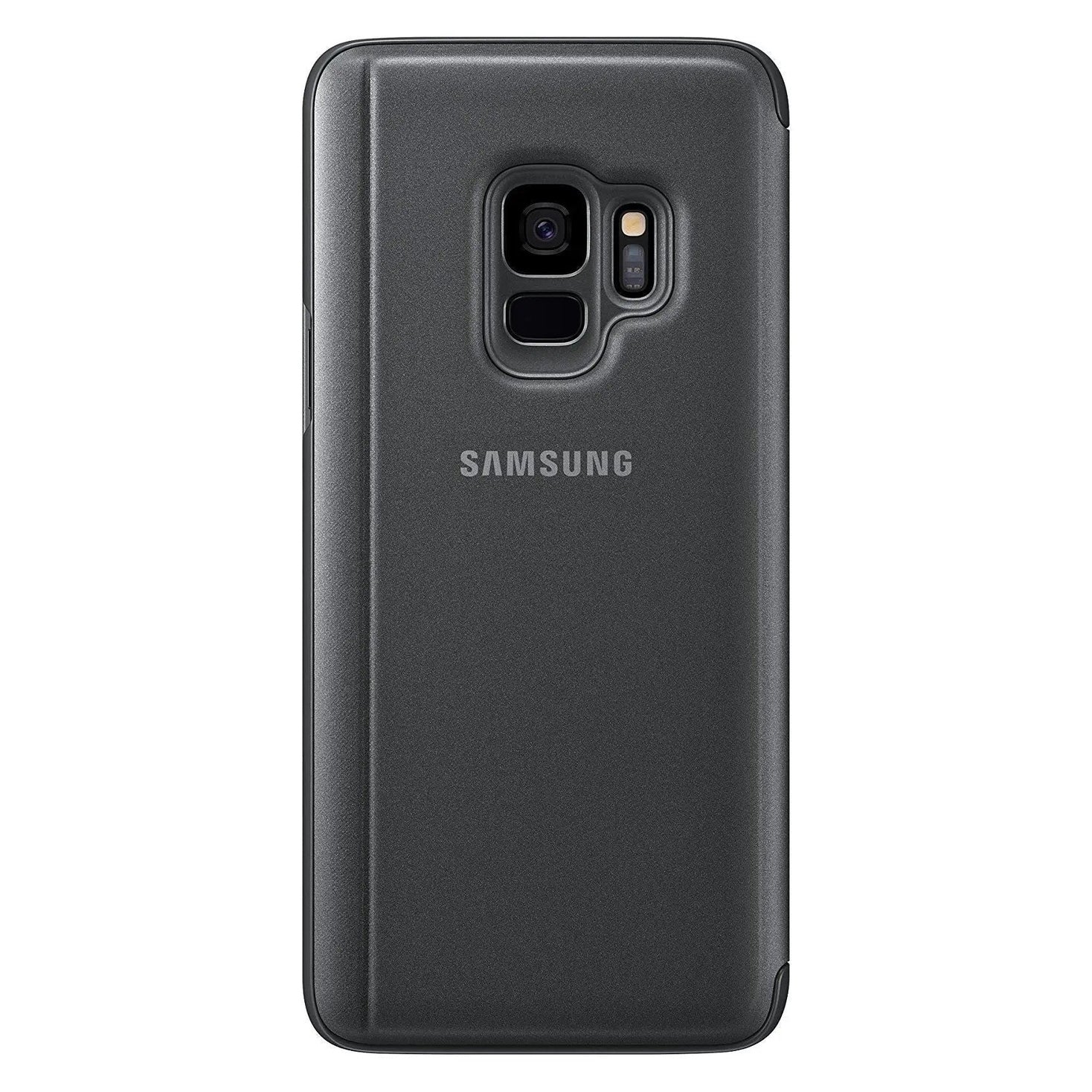 Samsung Galaxy S9 Clear View Standing Case Cover Black Samsung