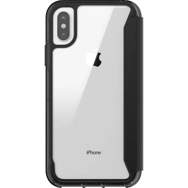 Griffin Survivor iPhone X/XS Slim Fit Clear Wallet Case Black / Clear Griffin