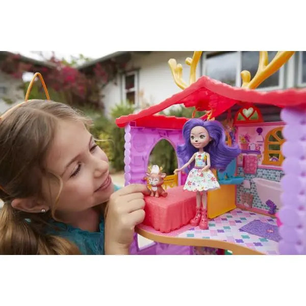 Enchantimals Cozy Deer House Playset With Danessa Doll Enchantimals