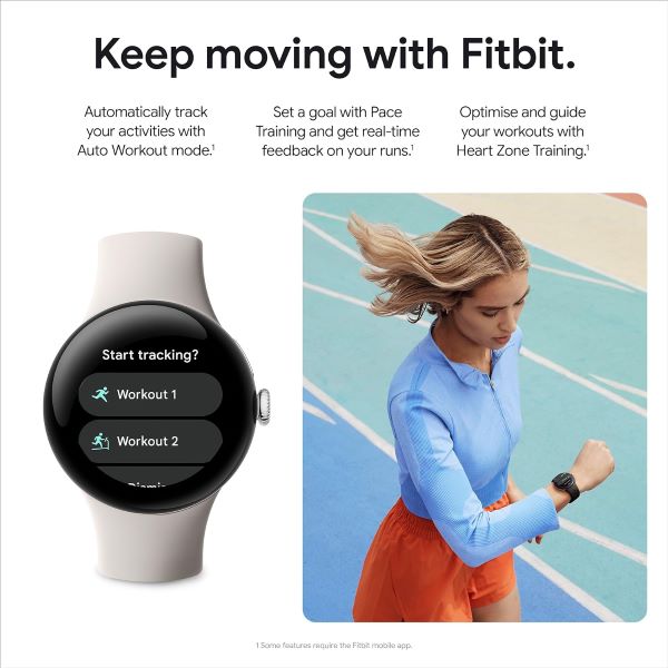 Google Pixel Watch 2 With The Best Of Fitbit Matte Black Google