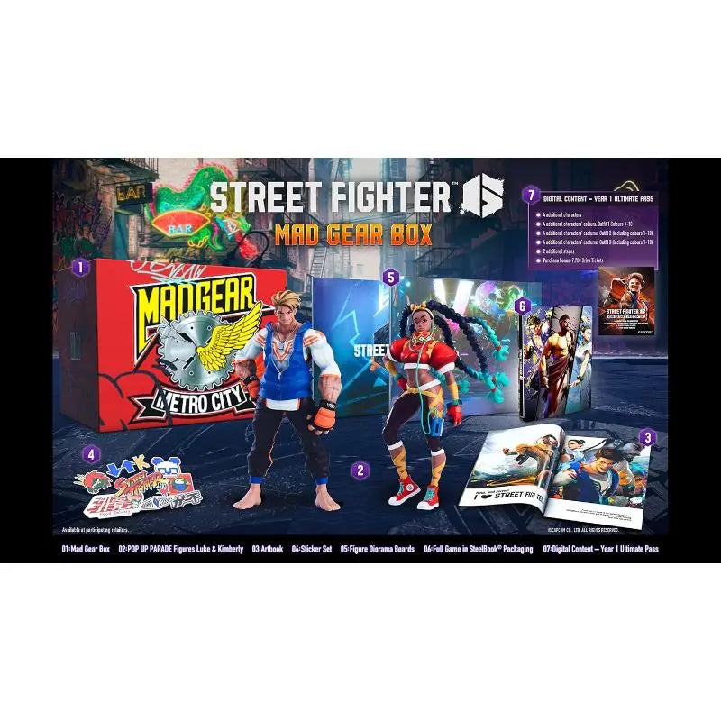 Street Fighter 6 Collectors Edition Sony Playststion 4 - New Sony