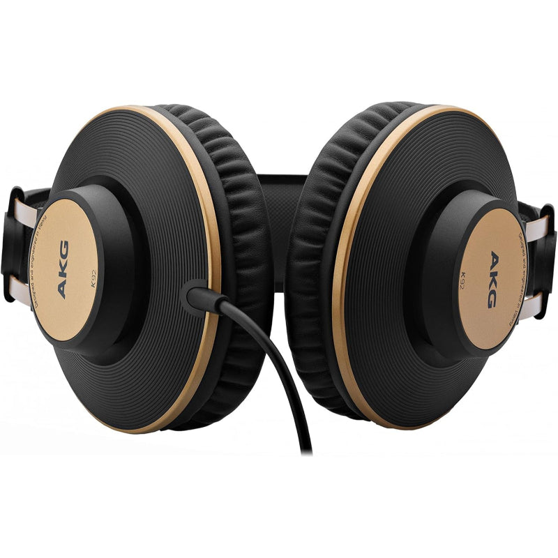 AKG K92 Closed-Back Studio Headphones – Professional Monitoring & Comfortable Fit - New AKG