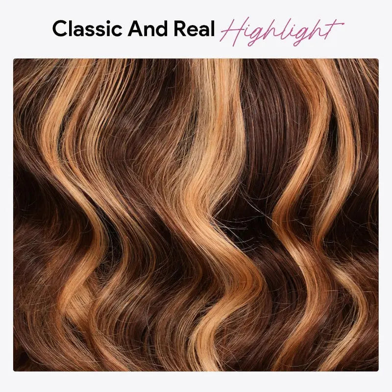 Body Wave HD Lace Front Human Hair Wig 200% Density 13x5 4/27 Blonde 20 Inch - Like New Smilenice