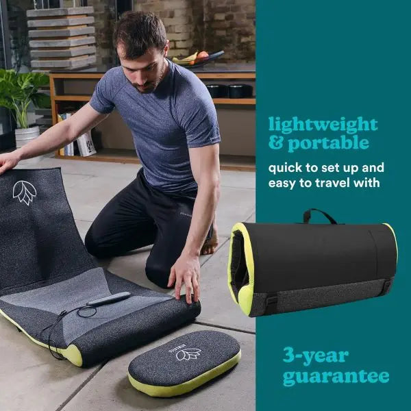 Homedics Stretch XS Compact Back Stretching Yoga Mat Homedics