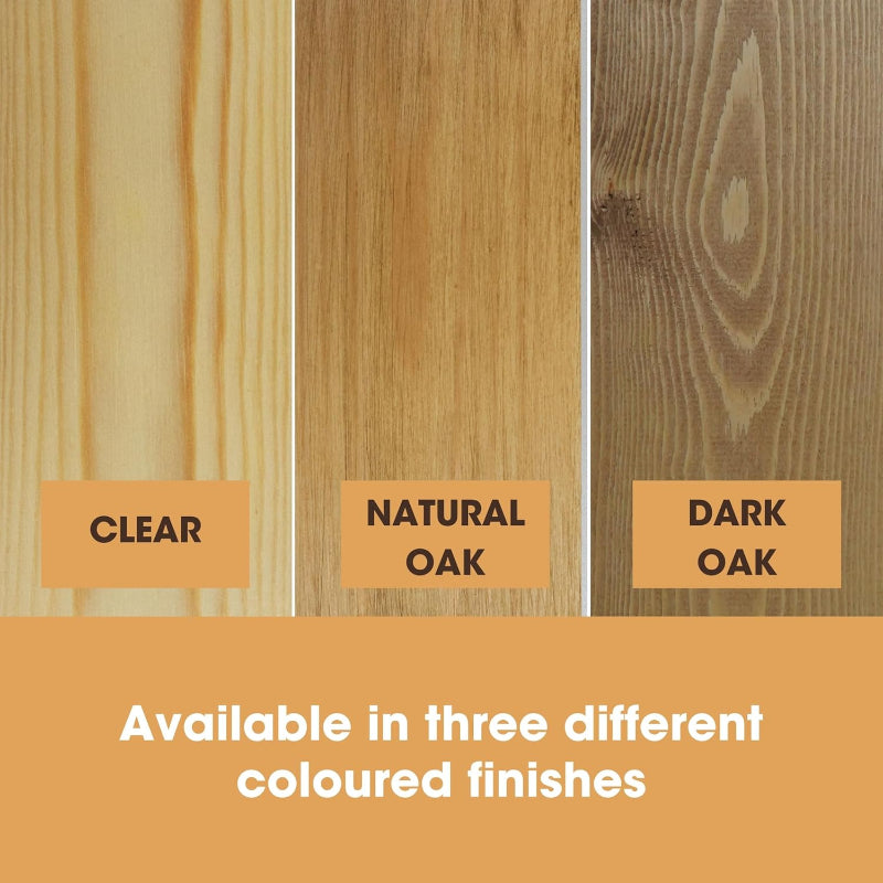 Furniture Clinic Natural Oak Beeswax Polish 200ml Wood Furniture Wax Finish - New Furniture Clinic