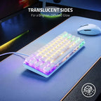 Razer Phantom Pudding Keycap Set Mercury RGB Mechanical Keycaps for PC - New Razer