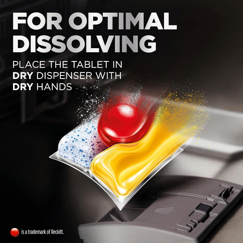 Finish Ultimate Infinity Shine Dishwasher Tablets Lemon Sparkle 80 Pack - New The Outlet Shop