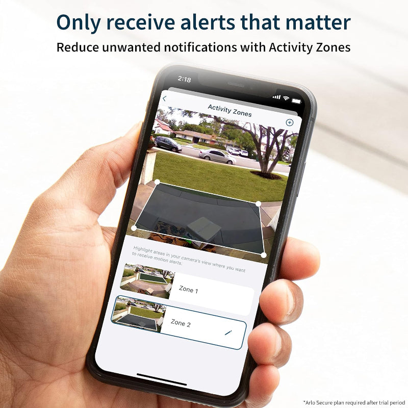 Arlo Wired Video Doorbell Security Camera – HD Video & 2-Way Audio - Like New Arlo