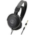 Audio technica ATH-AVC200 Closed Back Headphones - Black - New Audio Technica