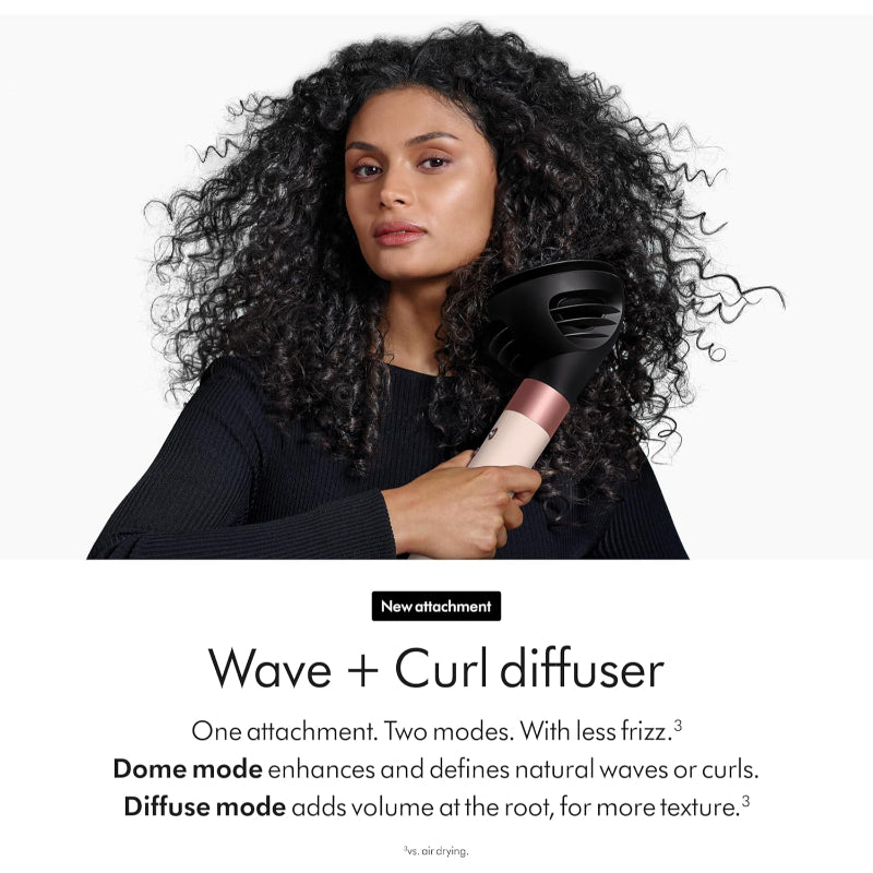 Dyson Airwrap i.d. Multi-Styler Dryer with Diffuser Ceramic Pink Rose Gold- New Dyson