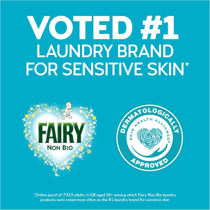 Fairy Big One Non Bio Pods 23 Wash Stain Odour Removal Sensitive Skin - New The Outlet Shop