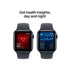 Apple Watch SE Gen 2 GPS 40mm Smartwatch Aluminium Case Midnight Sport Band Medium / Large  - Refurbished Apple