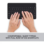Logitech Keys To Go Ultra Slim Keyboard With iPhone Stand UK Layout Logitech