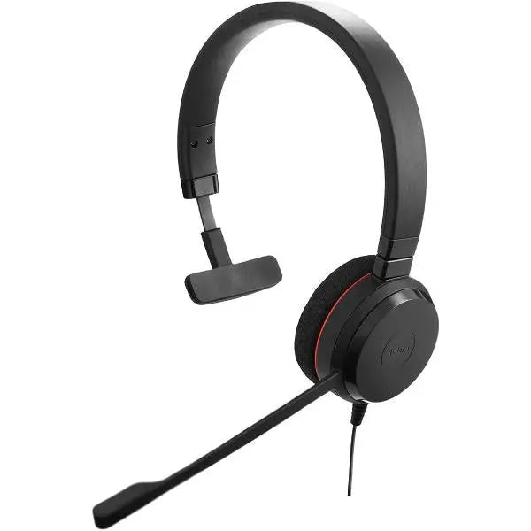 Jabra Evolve 20 Mono Microsoft Certified Passive Noise Cancellation Headset - New Jabra