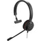Jabra Evolve 20 Mono Microsoft Certified Passive Noise Cancellation Headset - New Jabra
