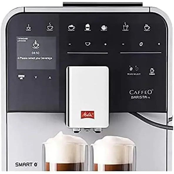 Melitta Integrated Bean to Cup Coffee Machine, TS SMART Model F85/0-101 Silver Mellita