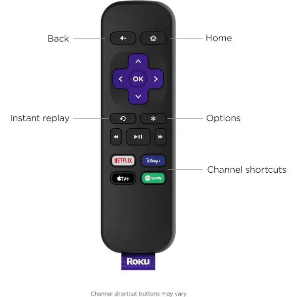 Roku Express 4K | HDR Streaming Media Player, Black Roku