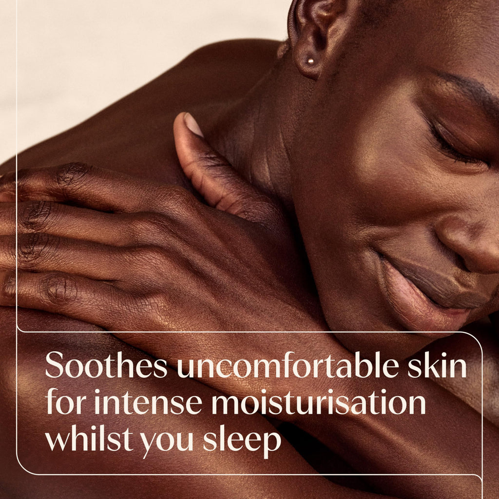 Aveeno Dermexa Night-Time Relief Balm 75 ml for Very Dry Itchy Skin with Prebiotic Triple Oat Complex and Ceramides to Soothe and Strengthen Skin Barrier Overnight