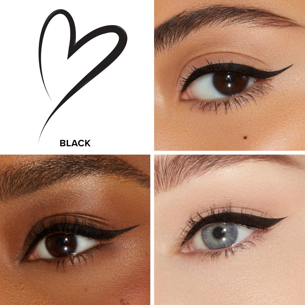 Too Faced Better Than Sex Easy Glide Waterproof Liquid Eyeliner | High Pigment + Smudge Proof, 0.6ml - Damaged Box