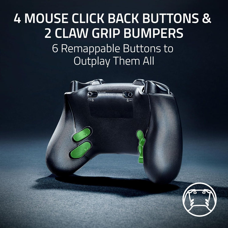 Razer Wolverine V3 Pro Wireless Xbox PC Controller Hall Effect Black - Like New The Outlet Shop