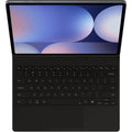 Samsung Galaxy Tab S10 Plus S9 Plus FE AI Book Cover Keyboard Case Black - Like New Samsung