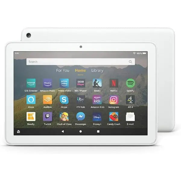 Amazon Fire HD 8 32GB Full HD Display 8" Tablet White - Refurbished Amazon