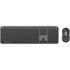 Logitech Signature Slim MK950 Wireless Keyboard & Mouse – UK Layout, Graphite Grey - New The Outlet Shop