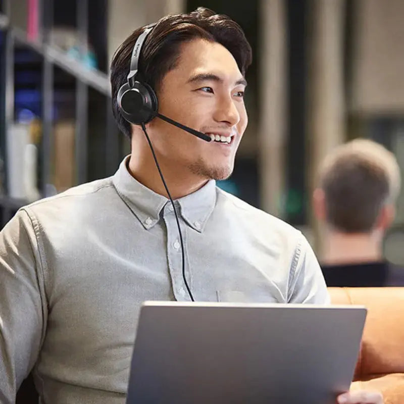 Jabra Evolve2 30 Mono USB-A Noise-Cancelling Headset – Microsoft Teams Certified - Refurbished The Outlet Shop