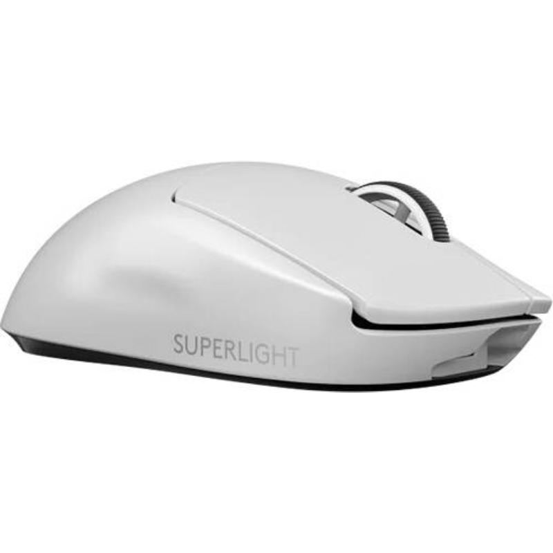 Logitech Pro X Superlight Wireless Gaming Mouse Hero 25K Sensor – White Logitech
