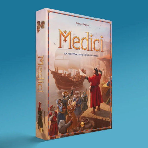 Steamforged Medici - An Auction game for 2-6 Players Steamforged