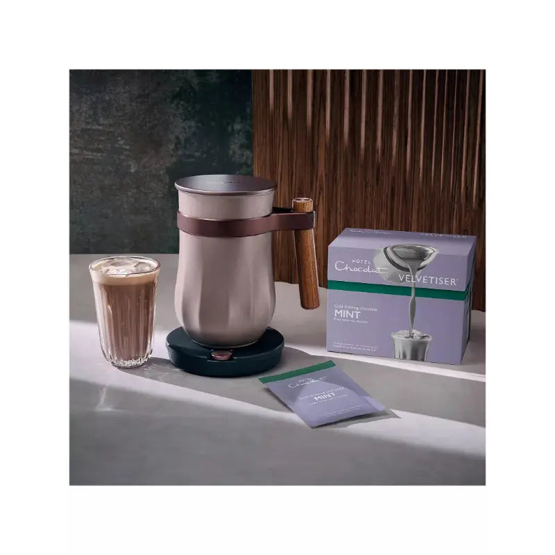 Hotel Chocolat Mint Cold Drinking Chocolate 10 Sachets Expiry 04/2026 - New Hotel Chocolat