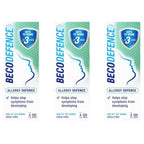 Becodefence Nasal Spray Allergy Hay Fever Relief 3 Pack 120 Sprays Non-Drowsy - New Becodefence