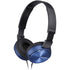 Sony MDR-ZX310 On-Ear Foldable Wired Headphones - Blue - New