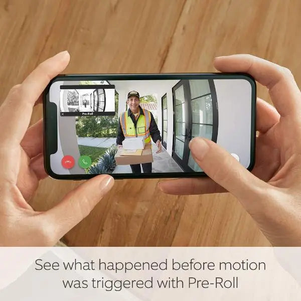 Ring Video Doorbell 3 Plus Battery Or Hardwired Video Doorbell With Pre Roll Video  - New Ring