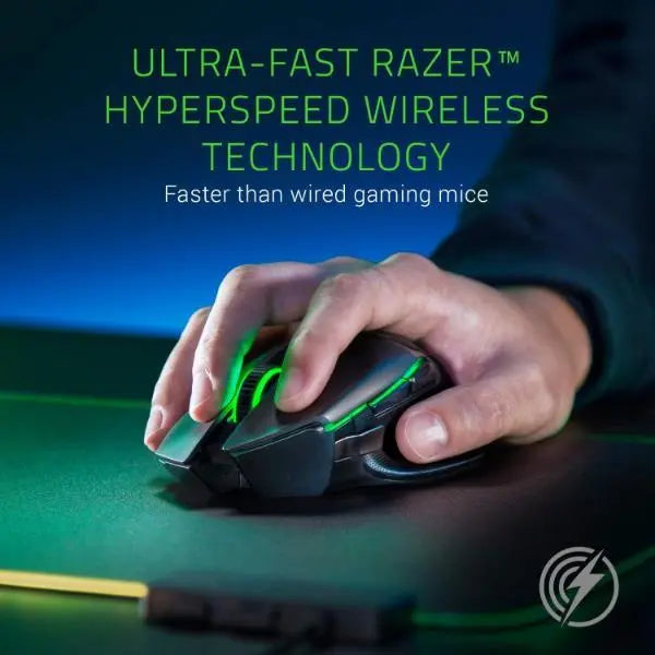 Razer Basilisk Ultimate Wireless Gaming RGB Mouse with Charging Station Razer