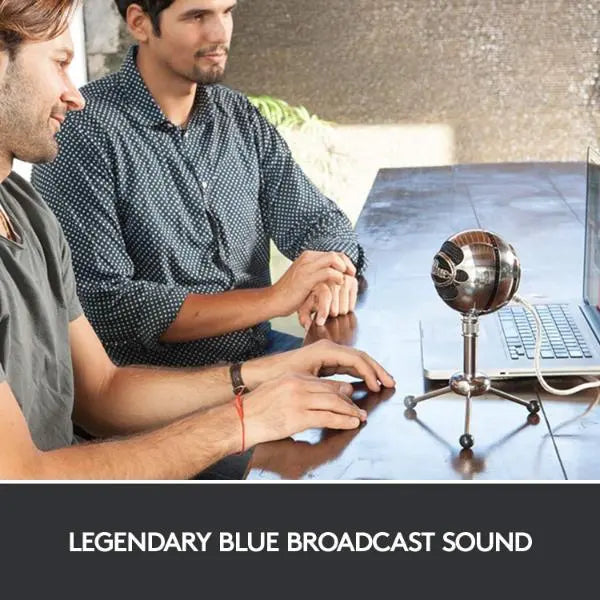Logitech Blue Snowball USB Microphone - Like New Logitech