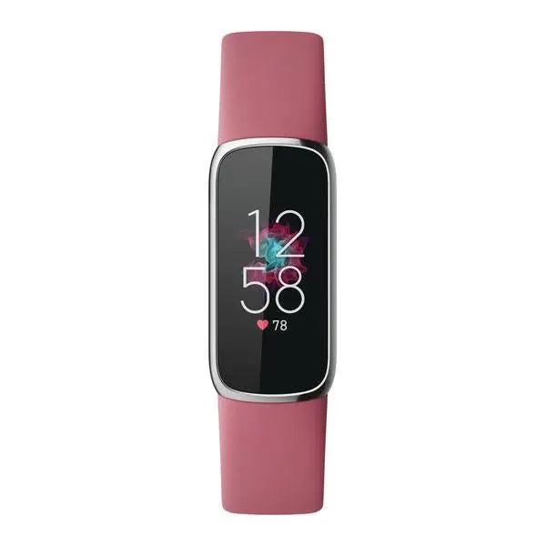 Fitbit Luxe Special Edition Health And Fitness Tracking Band Orchid / Platinum Stainless Steel - Refurbished Fitbit