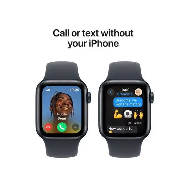 Apple Watch SE Gen 2 GPS 40mm Smartwatch Aluminium Case Midnight Sport Band Medium / Large  - Refurbished Apple